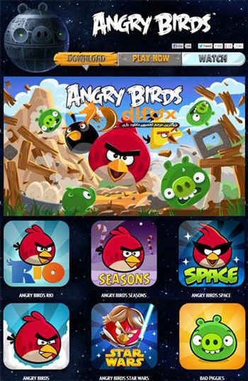 مجموعه بازی Angry Birds به همراه آپدیت 2014