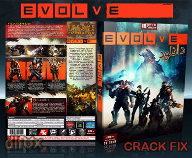 کرک FIX بازی Evolve برای PC