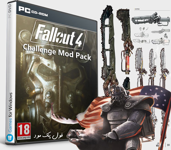 دانلود The Survival Challenge Mod Pack بازی Fallout 4 برای PC
