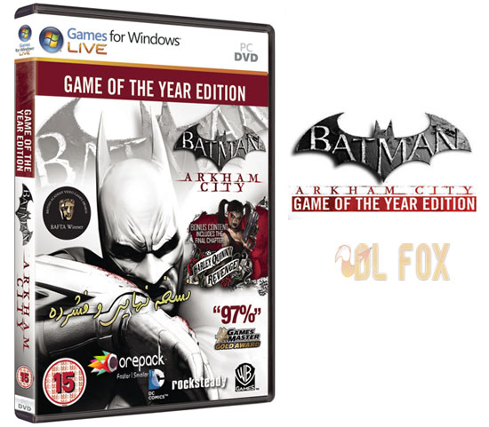 دانلود نسخه فشرده بازی Batman: Arkham City-GOTY Edition برای PC