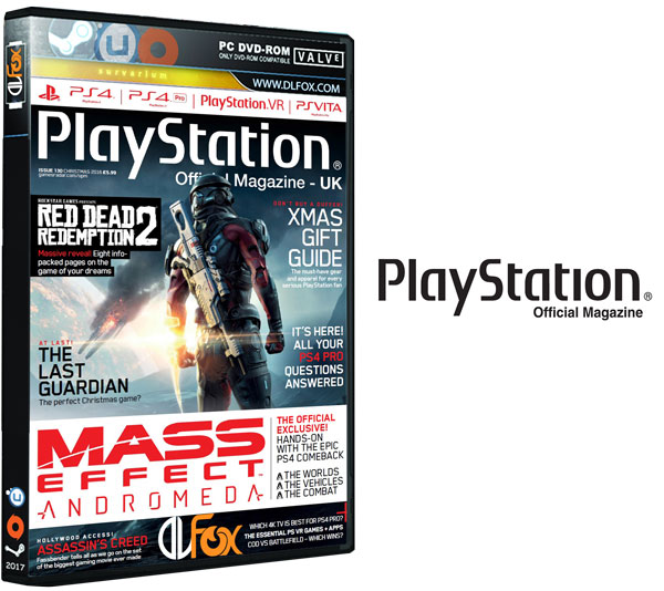 دانلود مجله PlayStation Official Magazine UK – Christmas 2016