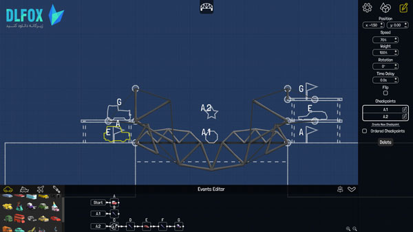 دانلود نسخه فشرده بازی Poly Bridge برای PC