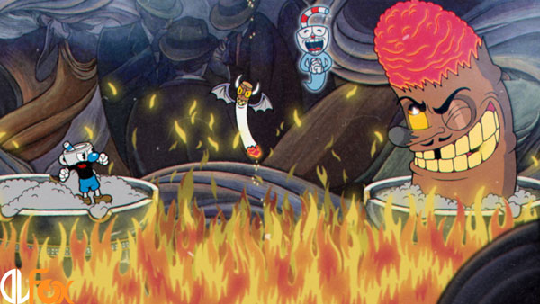 دانلود نسخه فشرده بازی Cuphead برای PS4