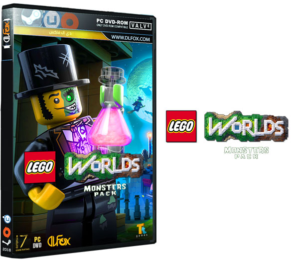 دانلود نسخه فشرده بازی LEGO Worlds: Monster Pack برای PC