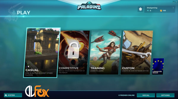 دانلود نسخه نهایی بازی Paladins برای PC