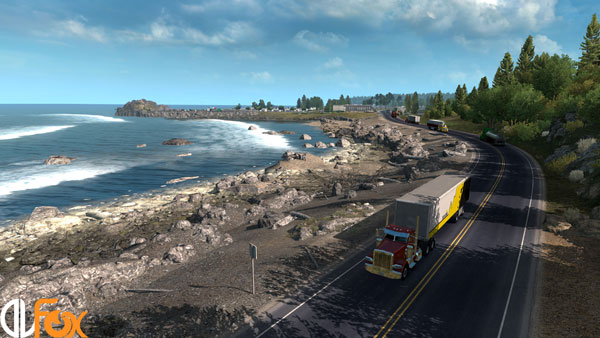 دانلود نسخه فشرده بازی American Truck Simulator برای PC