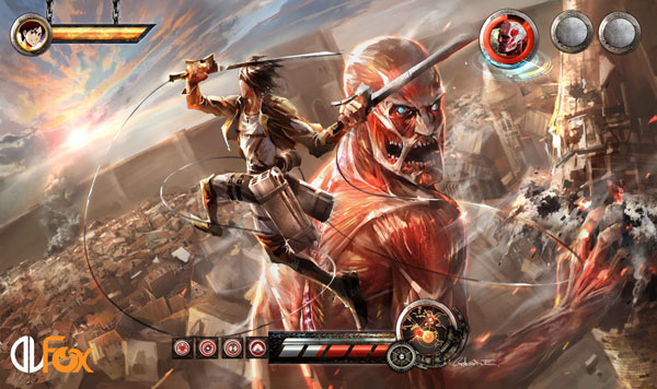 دانلود بازی Attack on Titan / A.O.T. Wings of Freedom برای PS4