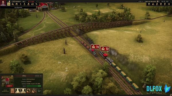 دانلود نسخه فشرده بازی RAILROAD CORPORATION: DELUXE EDITION برای PC