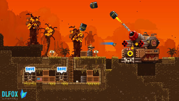 دانلود نسخه فشرده بازی Broforce برای PC