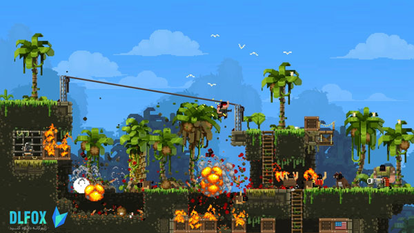 دانلود نسخه فشرده بازی Broforce برای PC