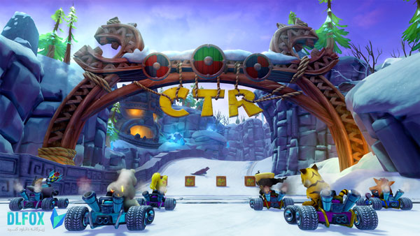 دانلود نسخه کرک شده بازی Crash Team Racing Nitro-Fueled برای PS4