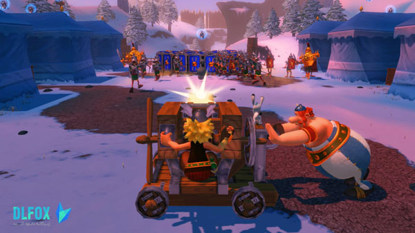 دانلود نسخه فشرده بازی ASTERIX & OBELIX XXL: ROMASTERED برای PC