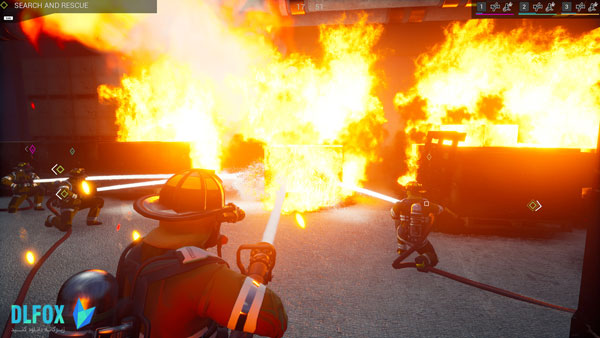 دانلود نسخه فشرده بازی Firefighting Simulator – The Squad برای PC