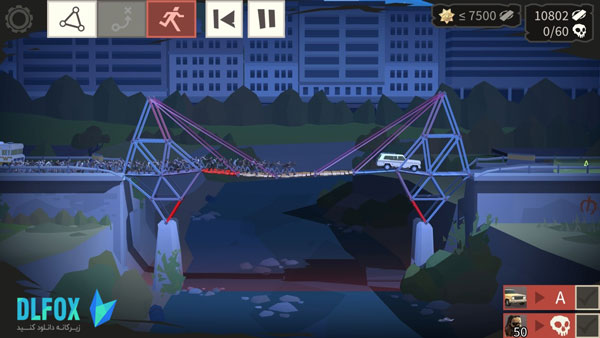 دانلود نسخه فشرده بازی Bridge Constructor: The Walking Dead برای PC