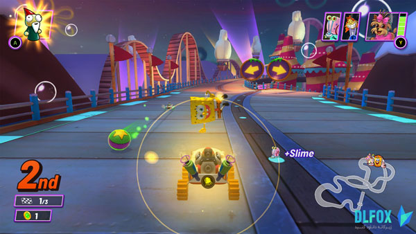 دانلود نسخه فشرده بازی Nickelodeon Kart Racers 2: Grand Prix برای PC