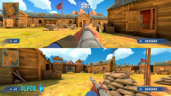 دانلود نسخه فشرده بازی The Bluecoats: North & South Remastered برای PC