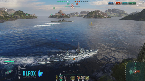 دانلود نسخه فشرده بازی World of Warships برای PC