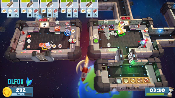 دانلود نسخه فشرده بازی OVERCOOKED! ALL YOU CAN EAT برای PC