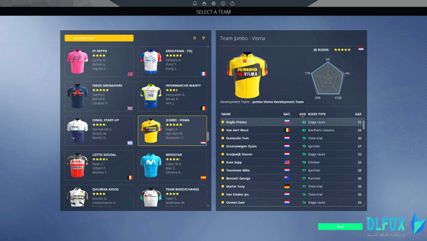 دانلود نسخه فشرده بازی PRO CYCLING MANAGER 2021 برای PC