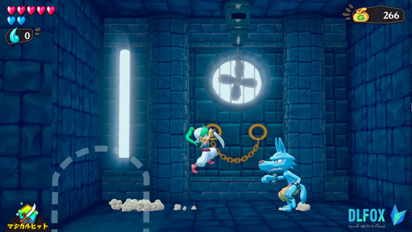 دانلود نسخه فشرده بازی WONDER BOY: ASHA IN MONSTER WORLD برای PC