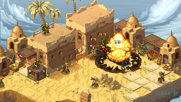 دانلود نسخه فشرده بازی Metal Slug Tactics برای PC