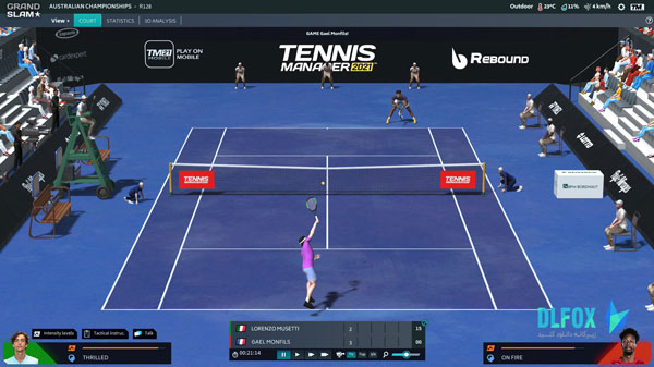 دانلود نسخه فشرده بازی TENNIS MANAGER 2021 برای PC