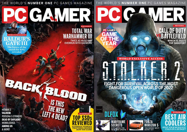 دانلود کالکشن کامل مجله PC Gamer UK 2021