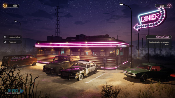 دانلود نسخه فشرده بازی Road Diner Simulator برای PC