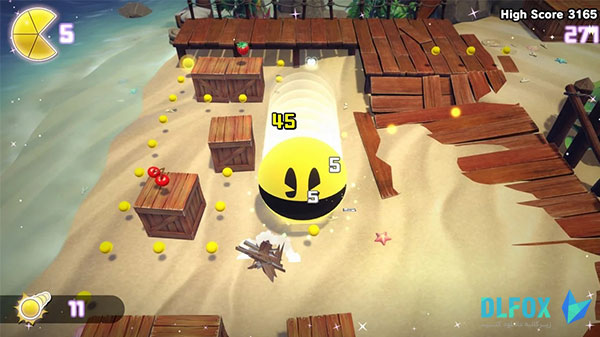 دانلود نسخه فشرده بازی PAC-MAN WORLD Re-PAC برای PC