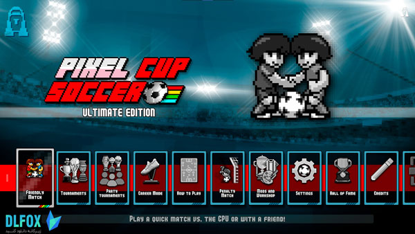 دانلود نسخه فشرده بازی Pixel Cup Soccer برای PC