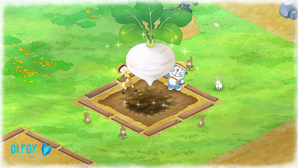 دانلود نسخه فشرده بازی DORAEMON STORY OF SEASONS: Friends of the Great Kingdom برای PC