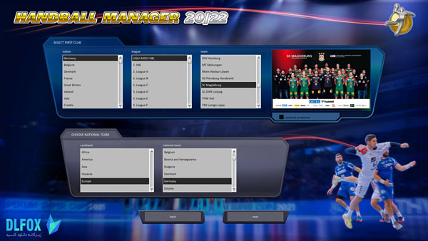 دانلود نسخه فشرده بازی Handball Manager 2022 برای PC