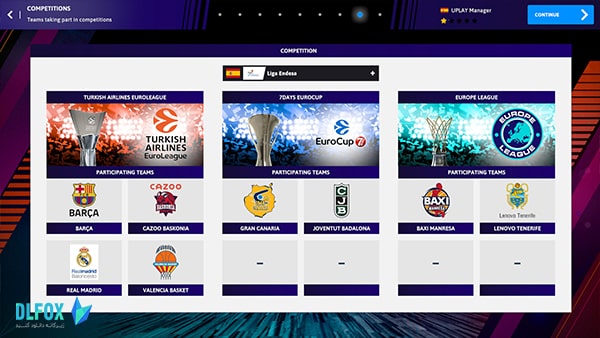 دانلود نسخه فشرده بازی International Basketball Manager 23 برای PC