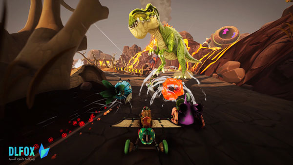 دانلود نسخه فشرده بازی Gigantosaurus: Dino Kart برای PC