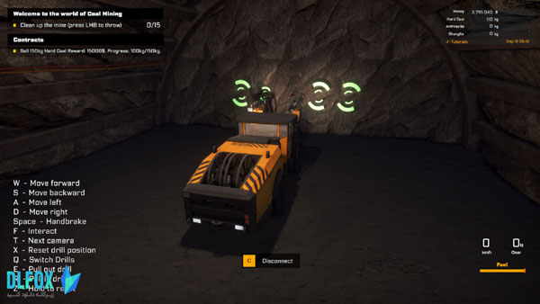 دانلود نسخه فشرده بازی Coal Mining Simulator برای PC