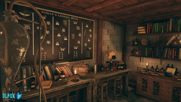 دانلود نسخه فشرده بازی Wizardry School: Escape Room برای PC