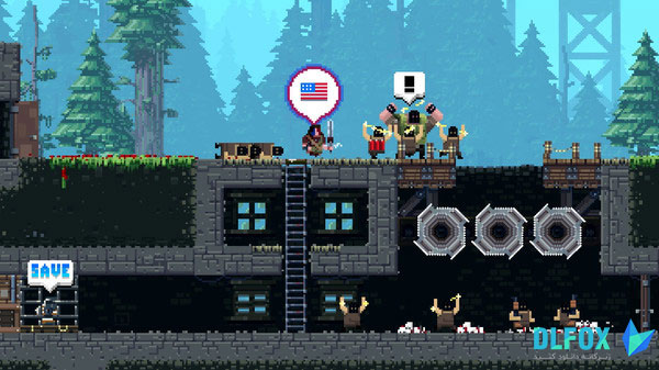 دانلود نسخه فشرده Broforce Forever برای PC