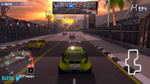 دانلود نسخه فشرده Rally Rock ‘N Racing برای PC