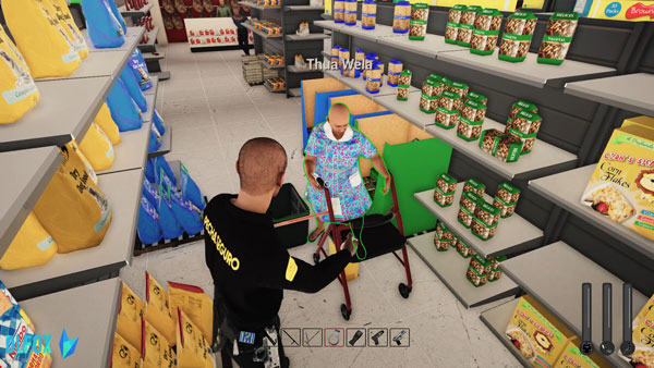 دانلود نسخه فشرده Supermarket Security Simulator برای PC