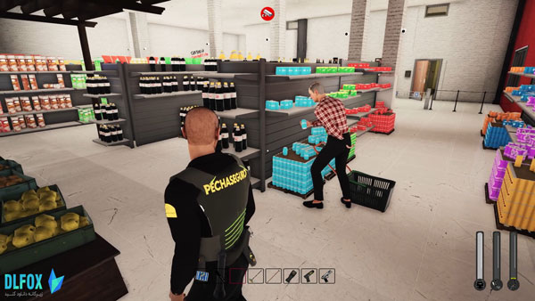 دانلود نسخه فشرده Supermarket Security Simulator برای PC