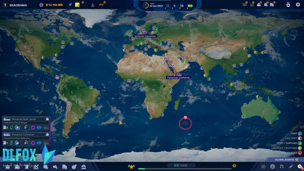 دانلود نسخه نهایی بازی SeaOrama: World of Shipping برای PC