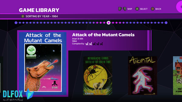 دانلود نسخه فشرده بازی Llamasoft: The Jeff Minter Story برای PC