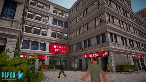 دانلود نسخه فشرده بازی Real Estate Simulator: From Bum to Millionaire برای PC