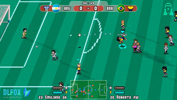 دانلود نسخه فشرده بازی Pixel Cup Soccer – Ultimate Edition برای PC