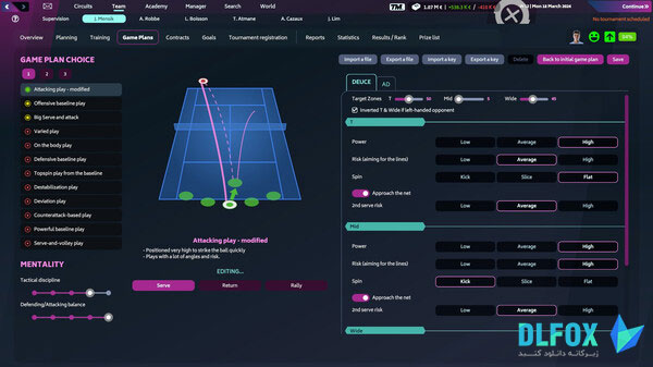 دانلود نسخه فشرده بازی Tennis Manager 2024 برای PC