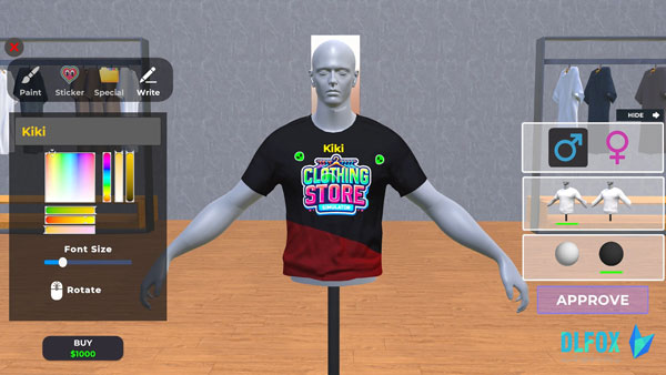 دانلود نسخه فشرده بازی CLOTHING STORE SIMULATOR برای PC