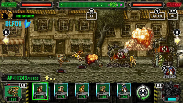 دانلود نسخه فشرده بازی METAL SLUG ATTACK RELOADED برای PC