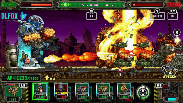 دانلود نسخه فشرده بازی METAL SLUG ATTACK RELOADED برای PC