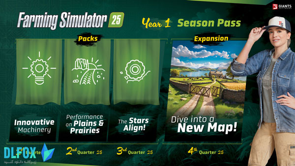 دانلود نسخه فشرده بازی Farming Simulator 25 برای PC