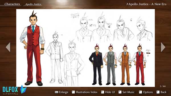 دانلود نسخه فشرده بازی Apollo Justice: Ace Attorney Trilogy برای PC